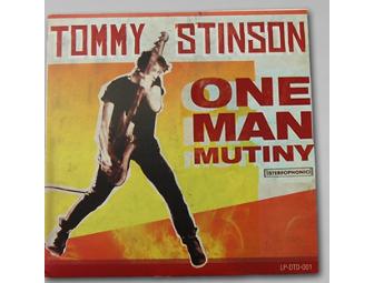 Tommy Stinson Autographed Vinyl Test Pressing