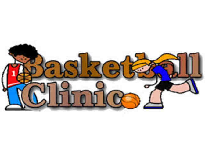 Basketball clinic at Robinson School