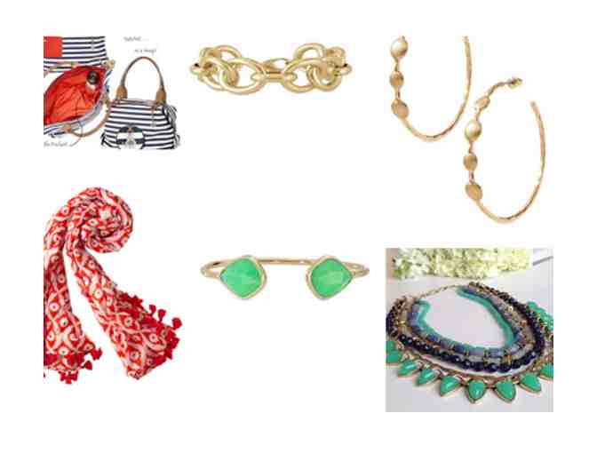 FASHION Package from Stella and Dot: Fashion jewelry, bag and scarf