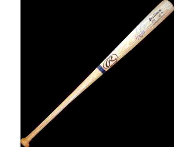 Signed Baseball bat by David Ortiz