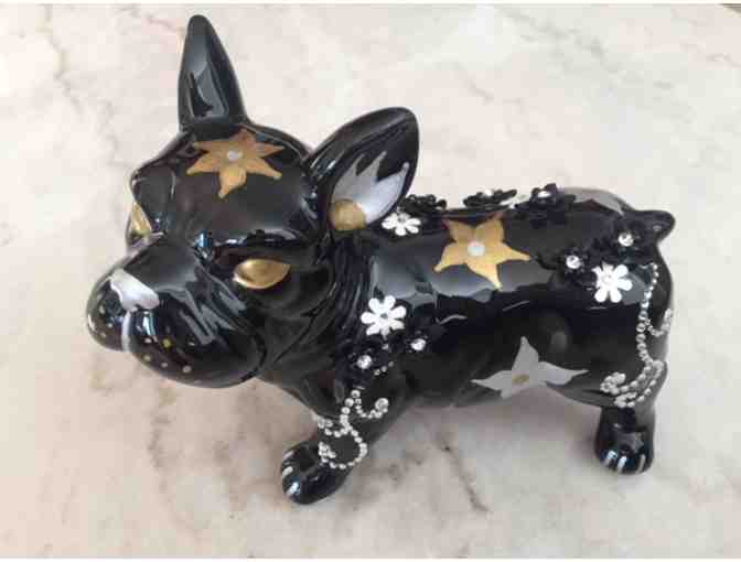 French Bulldog Hand Painted Statue