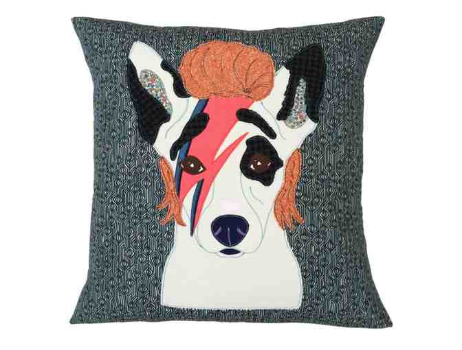 BOW-WOW-ie Dog Pillow by Mia Loves Jay