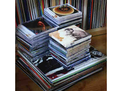 Grab bag of CDs and Vinyl