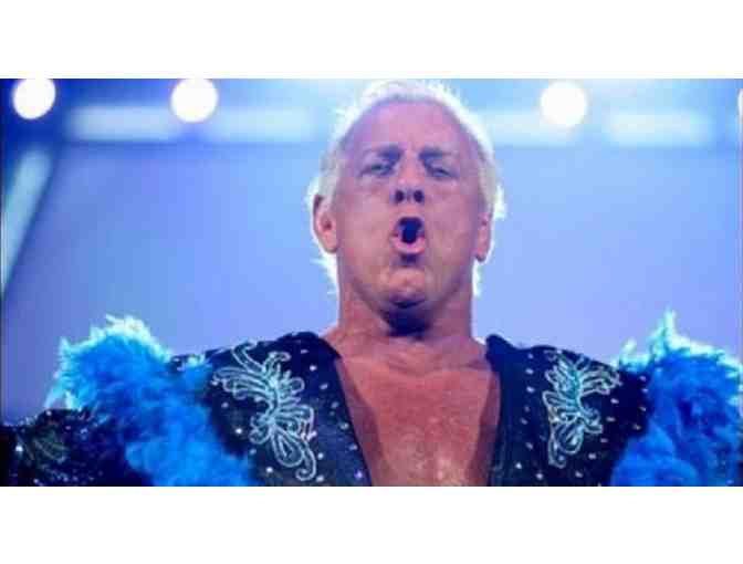 Autographed Grizzlies Championship Wrestling Belt