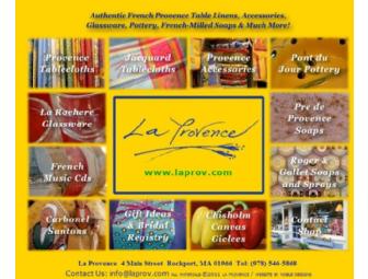 Dress Up Your Table with Linens From La Provence