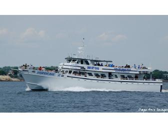 Whale Watch tickets for 2 to Sail the Hurricane out to the whales!