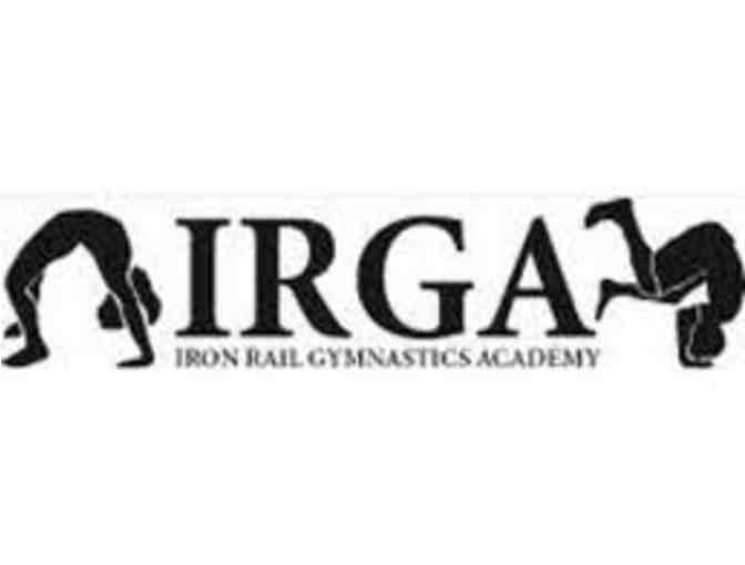Children Flip for 'Iron Rail Gymnastic Academy', 1 month class tuition and registration fe