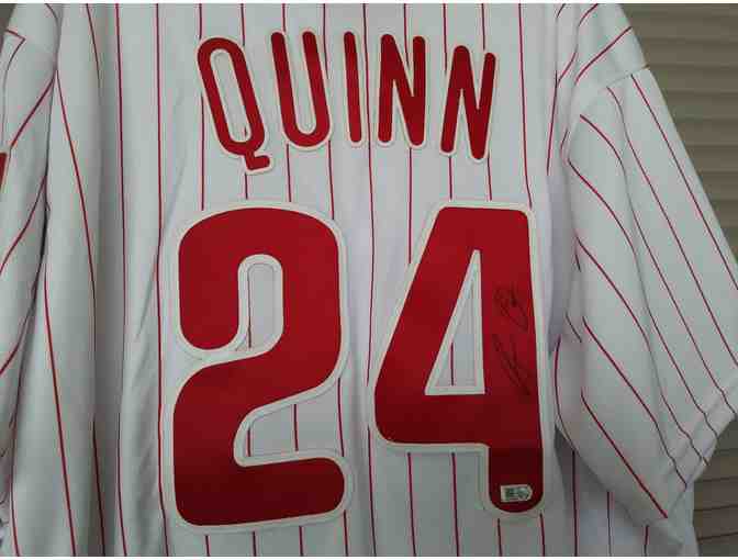 Philadelphia Phillies #24 Roman Quinn Signed Jersey
