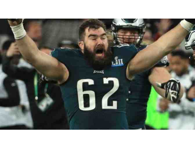 Authentic Signed Eagles Jason Kelce #62 Jersey