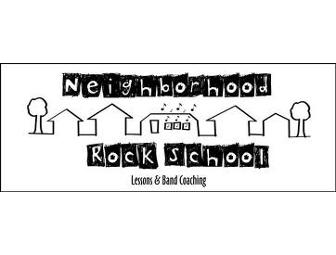 Join A Rock Band!  4 Weeks of Band Coaching from Neighborhood Rock School!