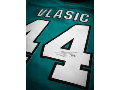 Vlasic Signed Jersey (San Jose Sharks)