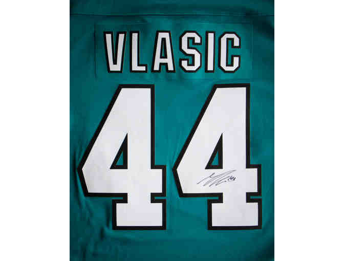 Vlasic Signed Jersey (San Jose Sharks)