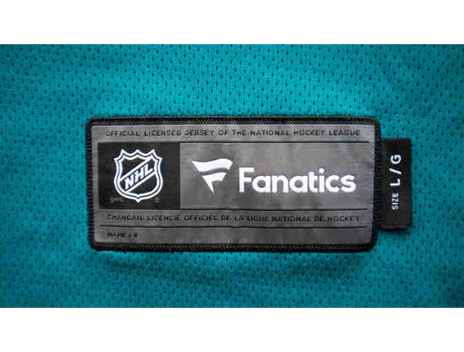 Vlasic Signed Jersey (San Jose Sharks)