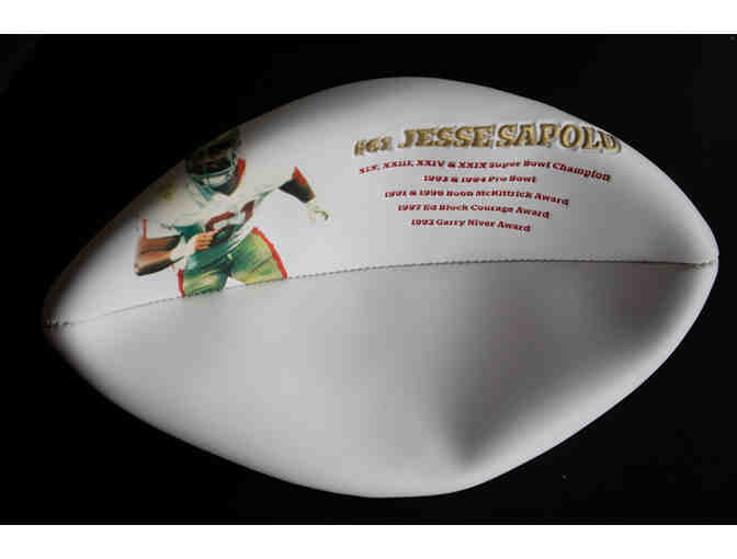 Limited Edition Jesse Sapolu Football