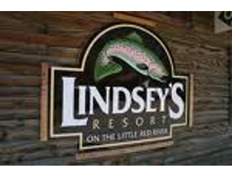 Gift Certificate to Lindsey's Resort on the Little Red River