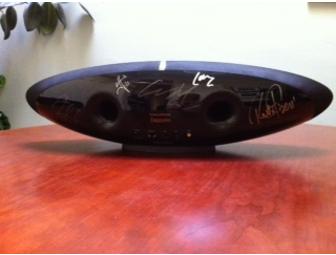 Metallica autographed Bowers+Wilkins Zeppelin Air music player