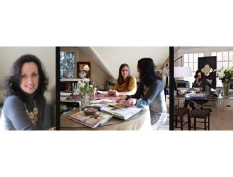 Nancy Maloney, Good Manors, Inc.: Pair of Antique Olive Oil Jar Lamps