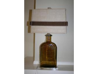 Nancy Maloney, Good Manors, Inc.: Pair of Antique Olive Oil Jar Lamps