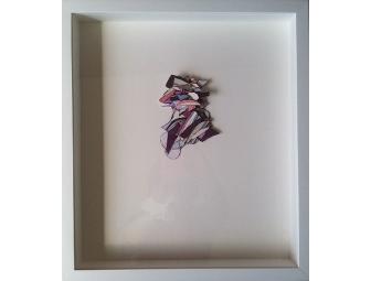 Artwork by Selena Beaudry: 'WORD 60 #21', 17' x 15' Framed