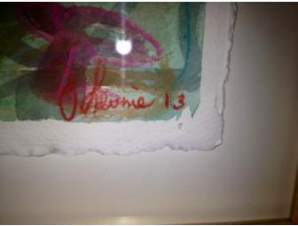 Slate Interiors: $200 Gift Certificate + Watercolor by Jennifer Levine