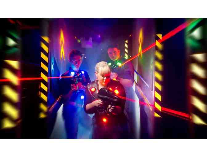 Four free games of Laser Quest