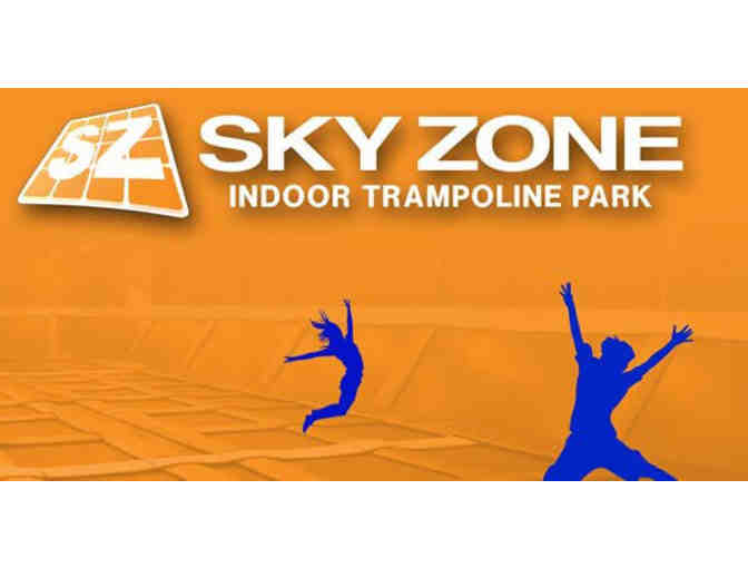 60 minute group reservation for five jumpers at Sky Zone Boston