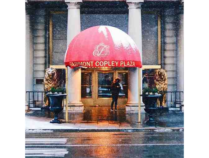 One night stay for 2 at the Fairmont Copley Plaza