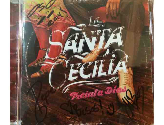 Autographed CD and T-shirt from Latin Grammy Winner La Santa Cecilia