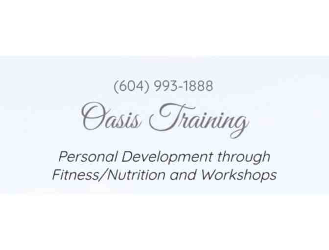 Oasis Training $110 gift certificate