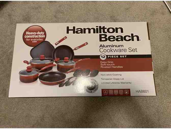 Hamilton Beach 12-piece Cookware set