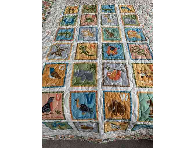 Lap Quilt from Stitch and Bobbin