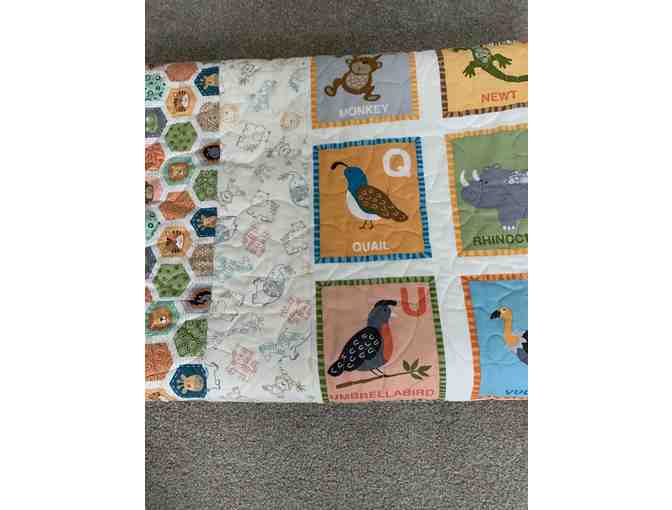 Lap Quilt from Stitch and Bobbin