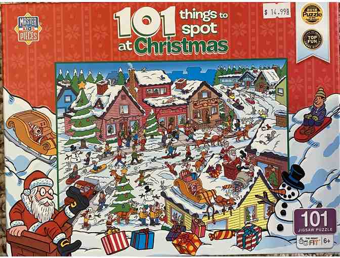 Jigsaw Puzzle - 101 Things to spot at Christmas