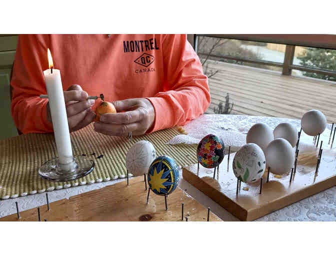 Private Workshop and Pysanky Egg decorated by Janet Ritchey