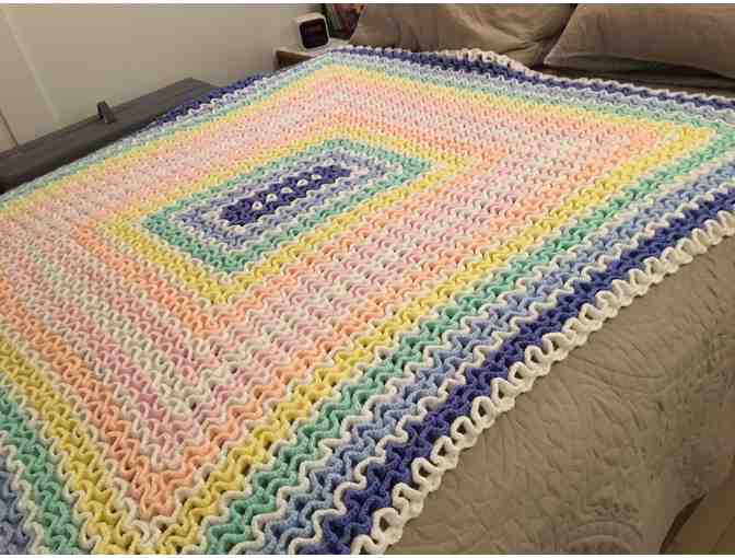 Crocheted afghan - Judi Thomas