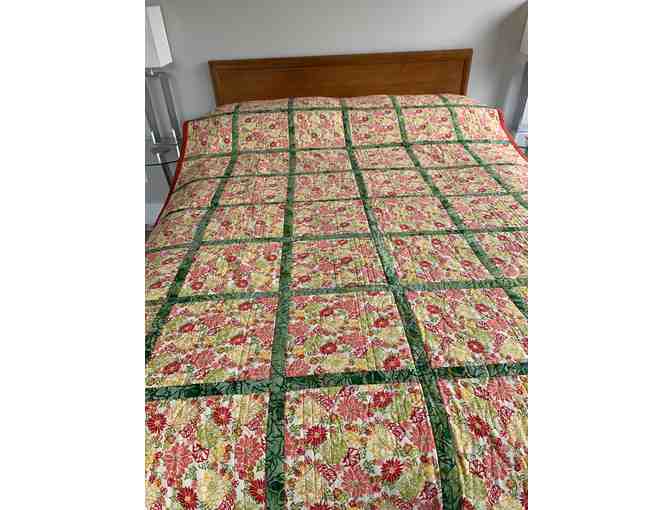 Locally crafted quilt