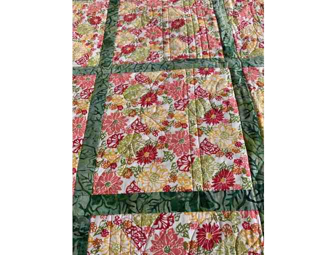 Locally crafted quilt