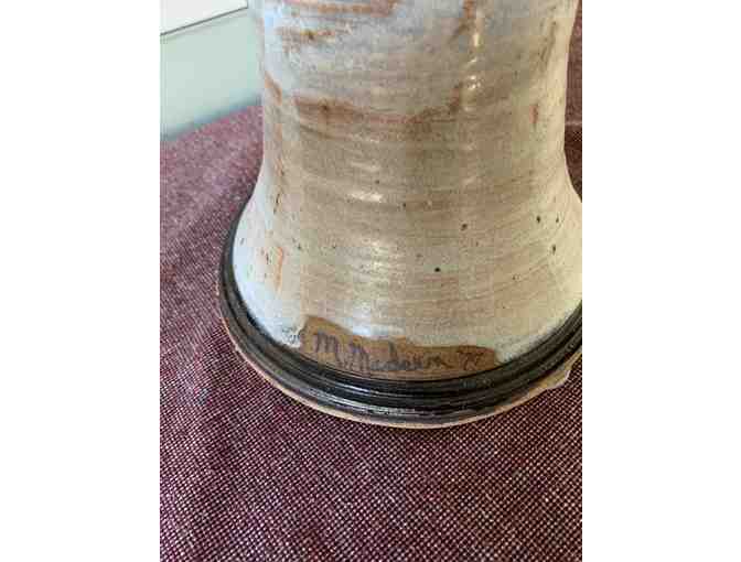 Pottery Punch Bowl and Cups