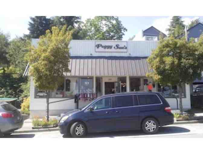 Peggy Sue's Gift Certificate $150