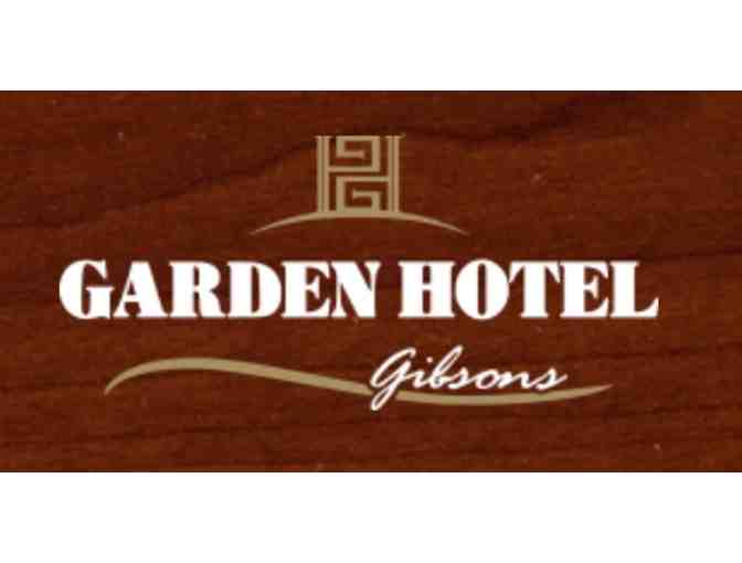 1-night stay - Gibsons Garden Hotel
