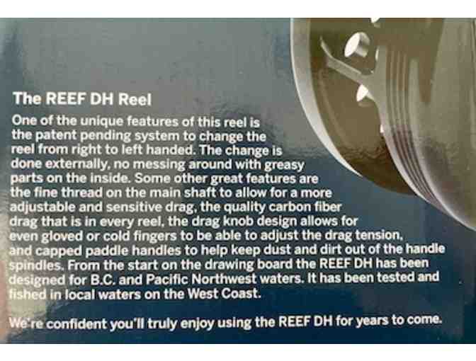 Sunshine Coast Self Storage donated 2 x R3EF Salmon Reels and 8' downrigger trolling rods