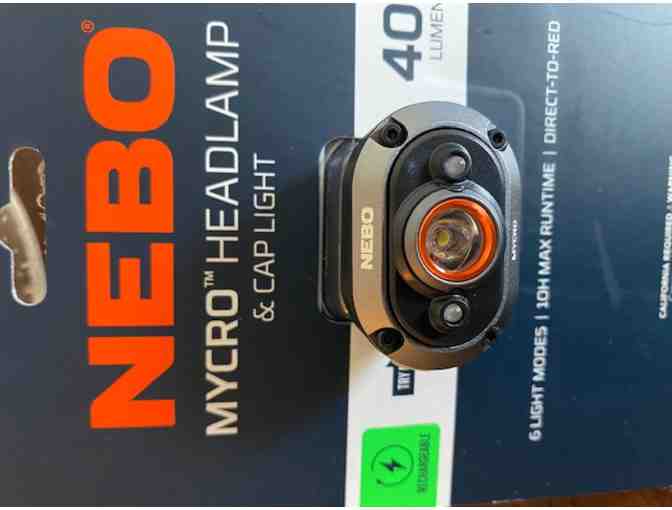 Pacesetter Athletic: Sugoi Fusion Core Zip Running Top plus Nebo Head lamp