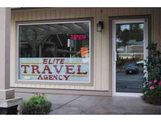 Travel bag + extras + $100 Charity Donation