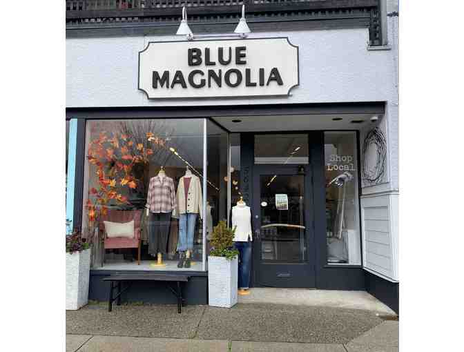 Blue Magnolia $100 Gift Certificate + Alpaca Slouch Beanie