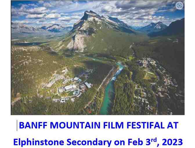 4 Banff Mountain Film Festival Tickets and a Salt & Swine Gift Card - Total Value $200