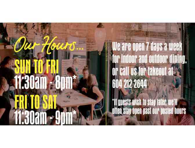 Dinner for 5 with the Mayor of Sechelt, John Henderson