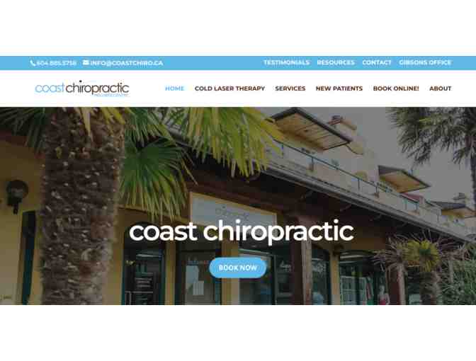 coast chiropractic Gift Certificate