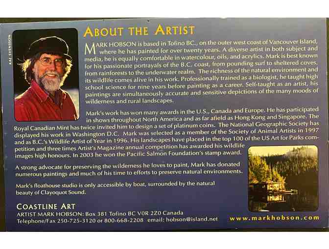 Mark Hobson Framed Print: Grey Whales Heading For Cover