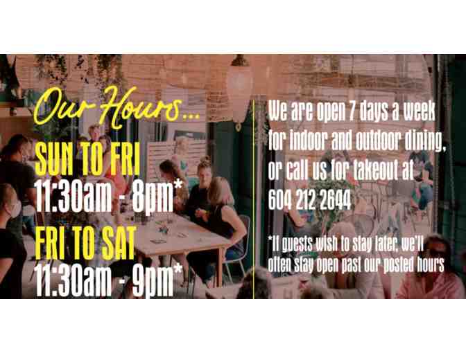 Dinner for 6 with the Mayor of Sechelt and Chair of the SCRD