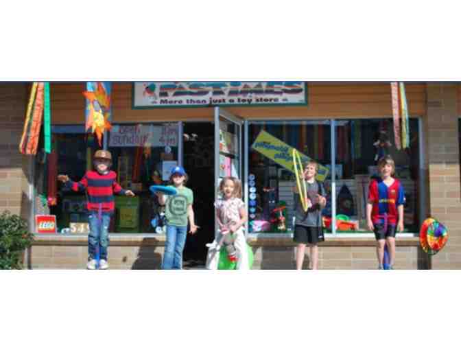 Pastimes Toy Store Gift Certificate